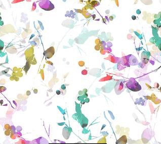 Artwork Print On Royal Georgette RGPA56