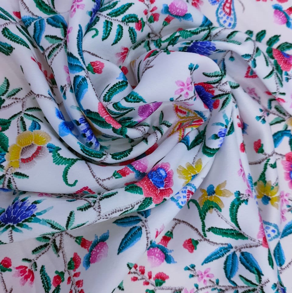 Hello Summer Print On Sumo Satin SSPS10