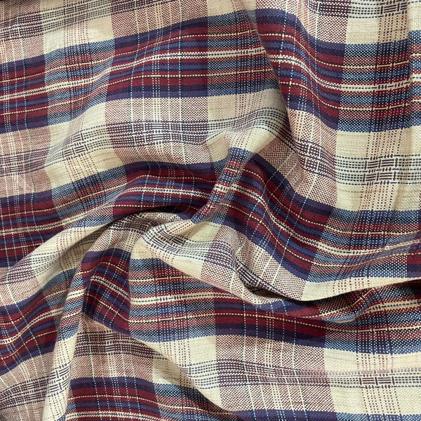 Cotton check Fabric OSCP415
