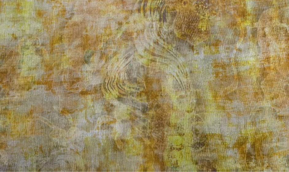 Silk Linen Jacquard (SLQ112-Mustard)