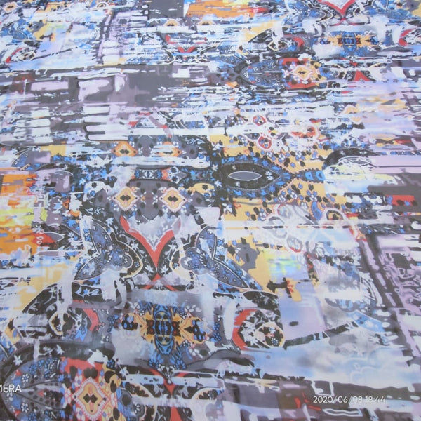 Artwork Print On Silk Chiffon-SCPS107