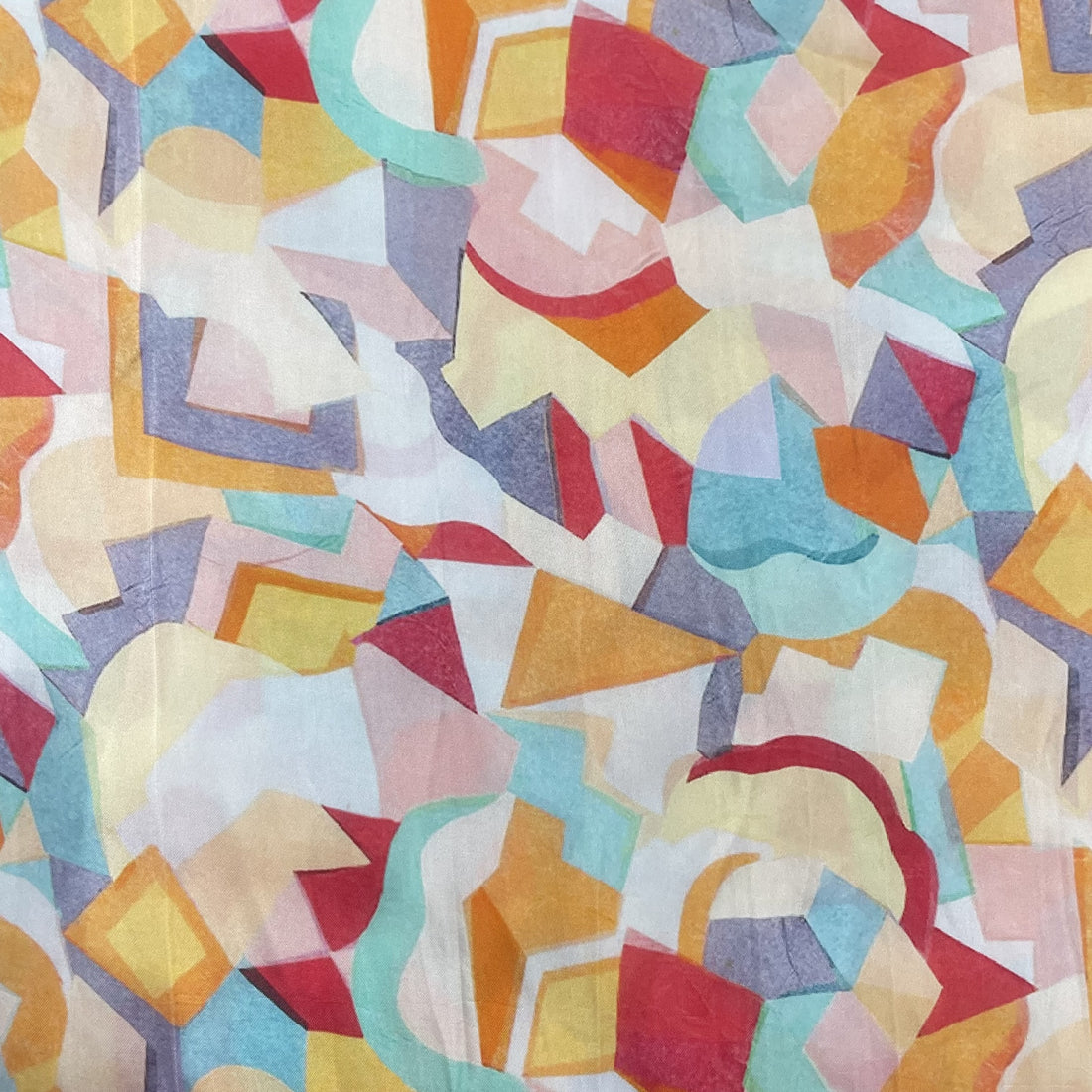 Vegan Silk Satin Print VSSP027