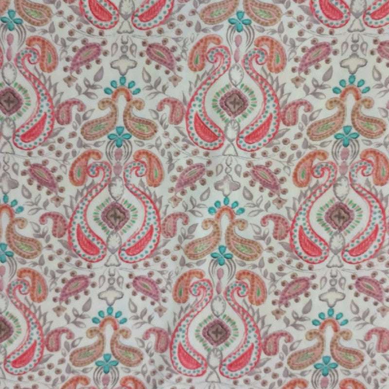 Cluster Paisley Print On Parsi Boski PBPS23