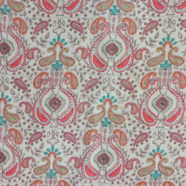 Cluster Paisley Print On Parsi Boski PBPS23