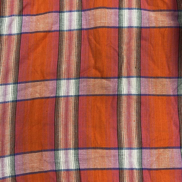 Cambric Cotton Check Dyed Fabric CCDS02