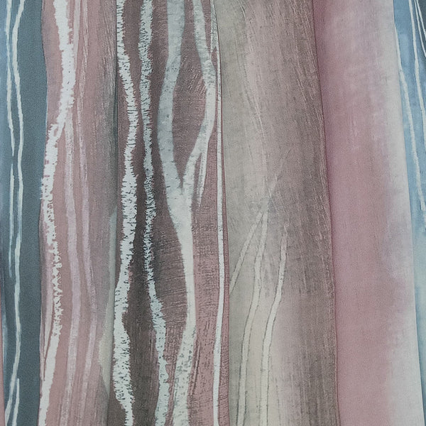 Desert Artwork Print On Royal Georgette RGPB77