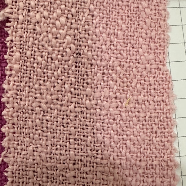 Dessert Rose Boucle Tweed