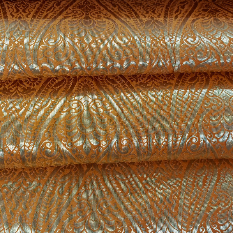 Aqua Print On Chinese Jacquard CJPA15
