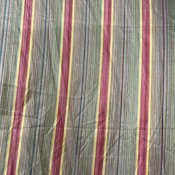 Poly Silk Stripe Yarn Dyed Fabric FFFS18