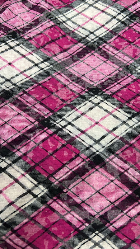 Viscose Hosiery Burnout Print Fabric SFDS75