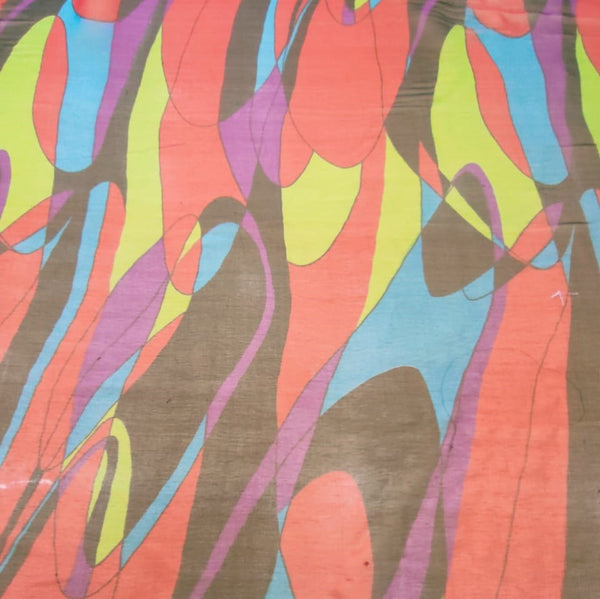 Print On Silk Georgette#01