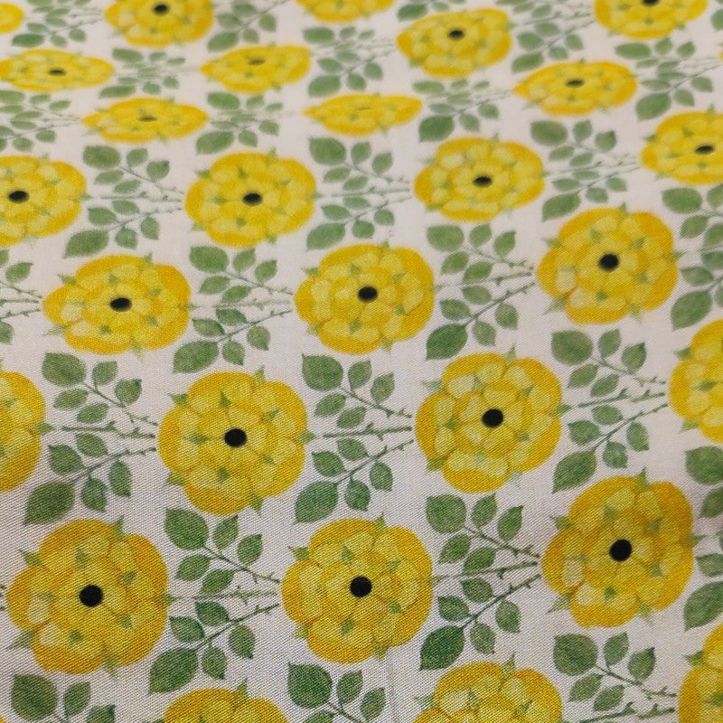 Creeping Buttercup Print On Parsi Boski PBPS31