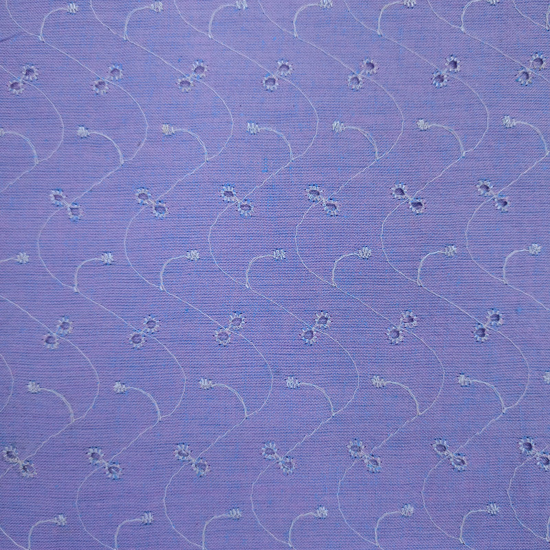 Cotton Embroidered Fabric SFCS60