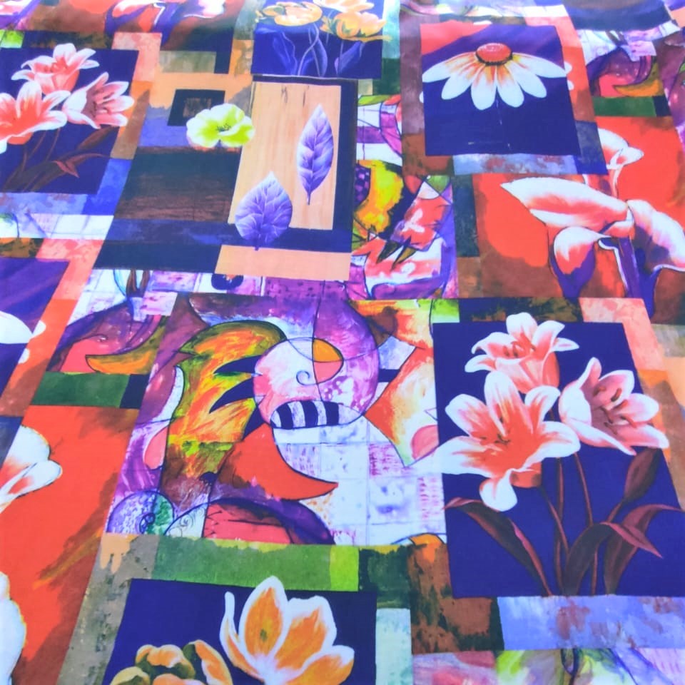 Print On Flat Chiffon FCPS219
