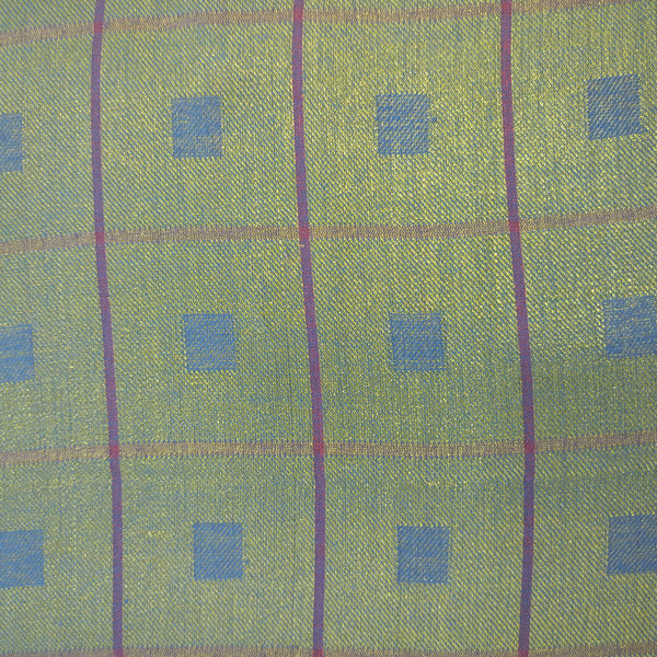 Cotton Lurex Check Yarn Dyed NTCS10