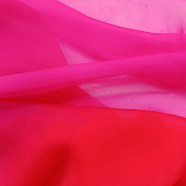 Ombre Print On Silk Chiffon-SCPS138