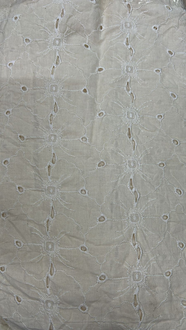 Grege Cotton Schiffli Embroidery#64