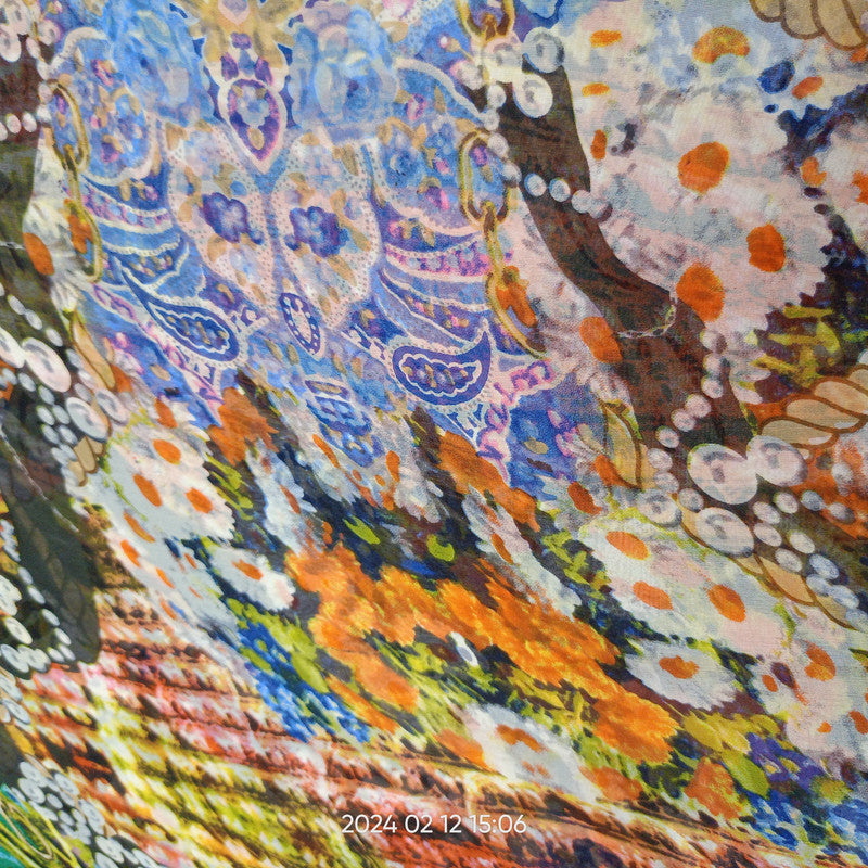 Print On Silk Chiffon-SCPS280