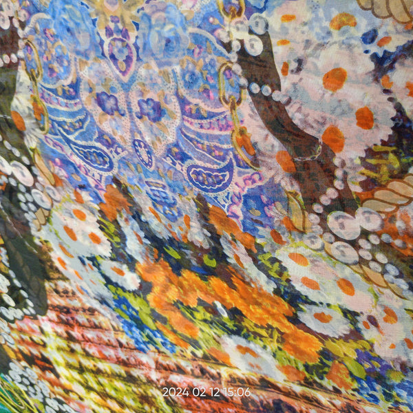 Print On Silk Chiffon-SCPS280