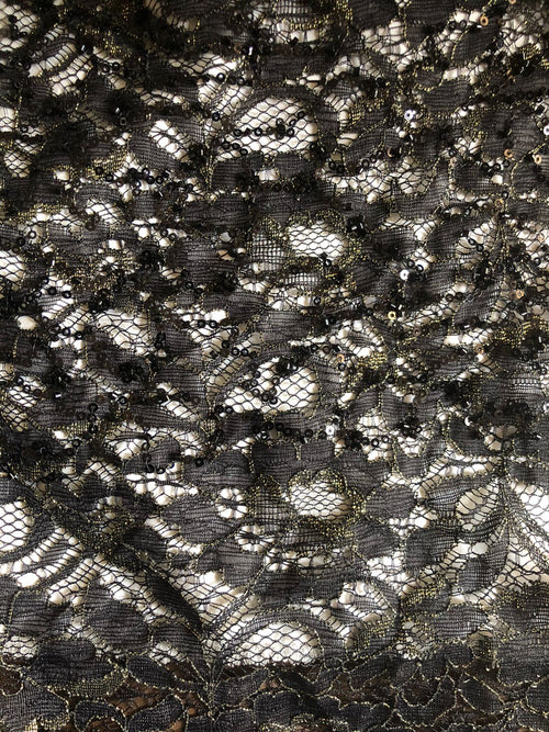 Beaded French Lace