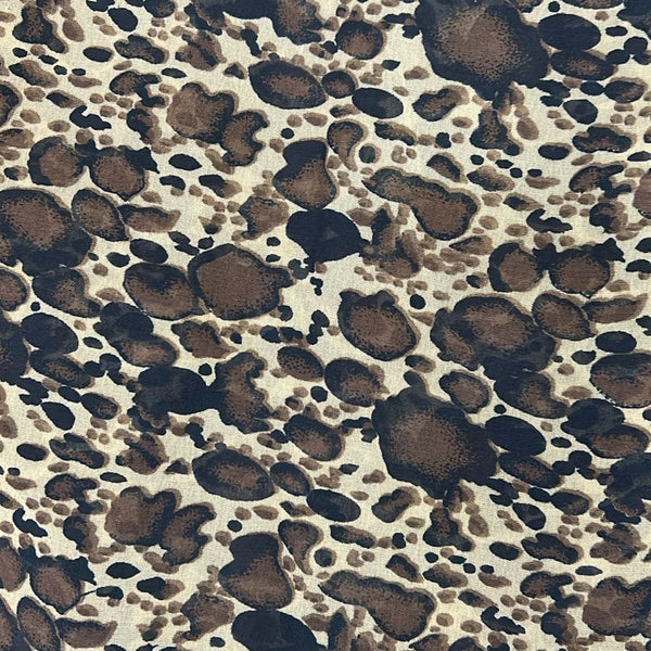 Animal Print Onpoly Georgetteal SFCS38