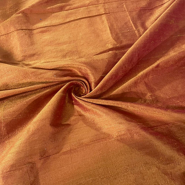 Raw Silk Dupion Woven Fabric RS02
