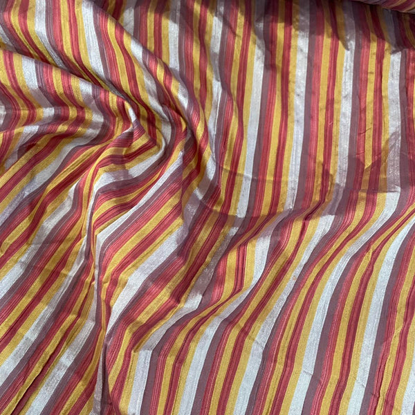 Poly Satin Stripe Print OSCP356