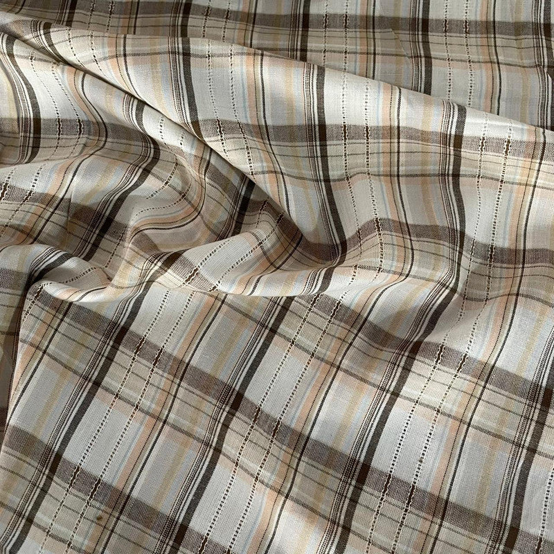 Cotton Check Fabric OSCP595