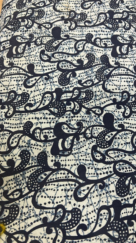 Cotton Leafy Shade Print 40inch Fabric CPFS41