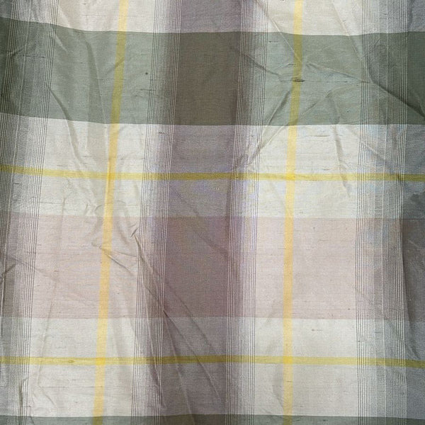Check Dupion Silk Yarn Dyed SFCS34