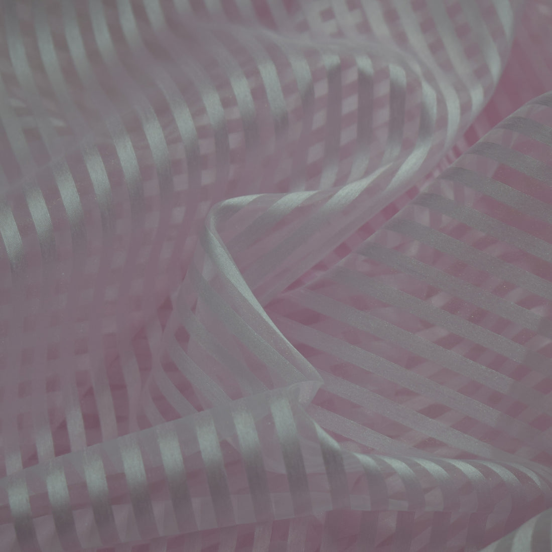 Satin Organza Stripes