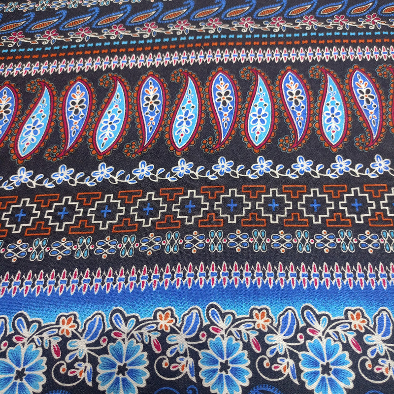 Modal Knitted Print MKPS09