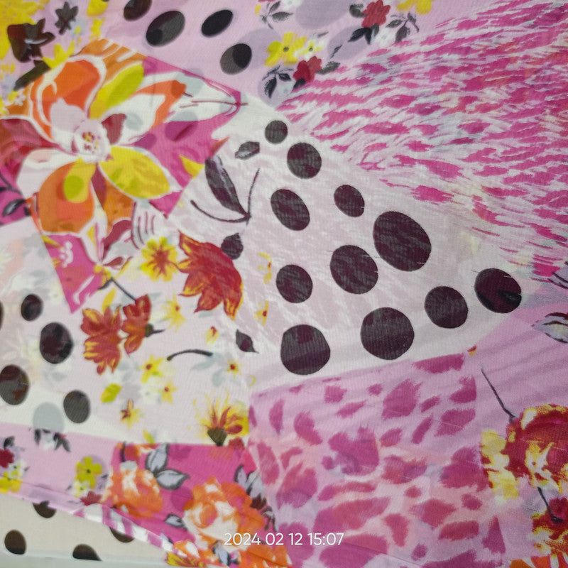Print On Silk Chiffon SCPS281