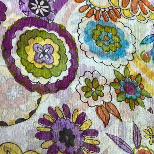 Print On Poly Crinckle Chiffon FFFS22