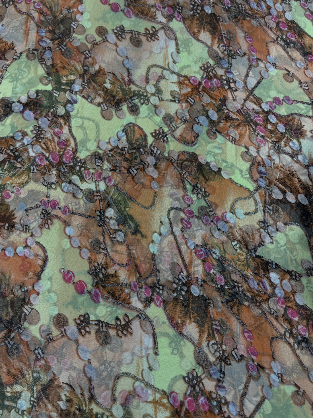 Print On Flat Chiffon FCPS175
