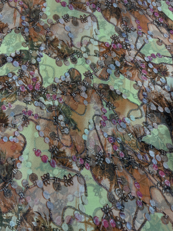 Print On Flat Chiffon FCPS175