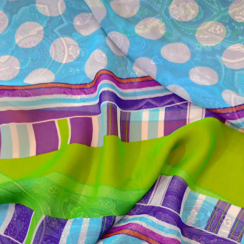 Print On Flat Chiffon FCPS178