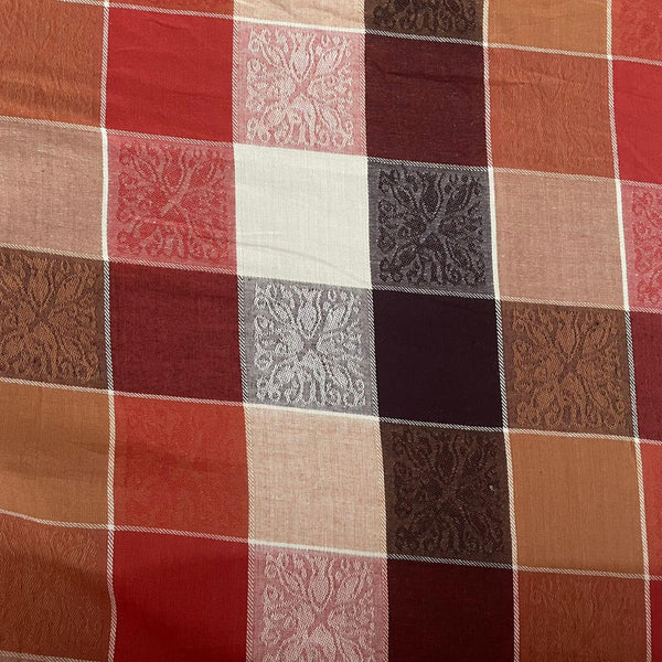 Cotton Multicolor Check Fabric OSCP566