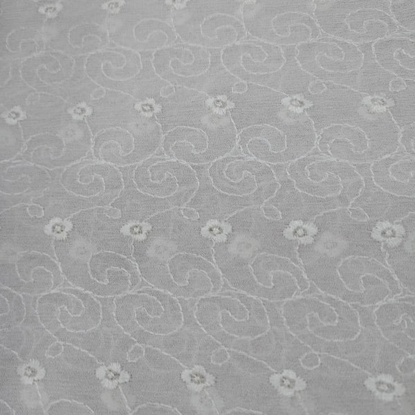 Cotton Schiffli Fabric CFFS11