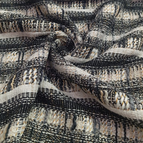 AGT-HNL-48 (Chandelier Grey White Black) Tweed
