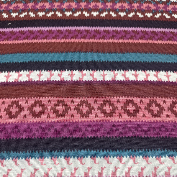 Modal Knitted Print MKPS01