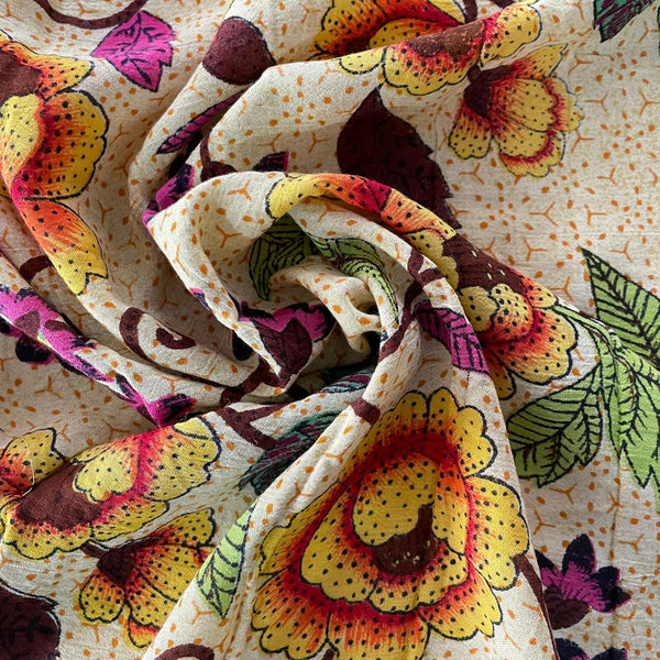 Cotton Flower Print OSCP193