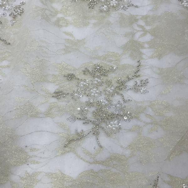 Beaded French Lace