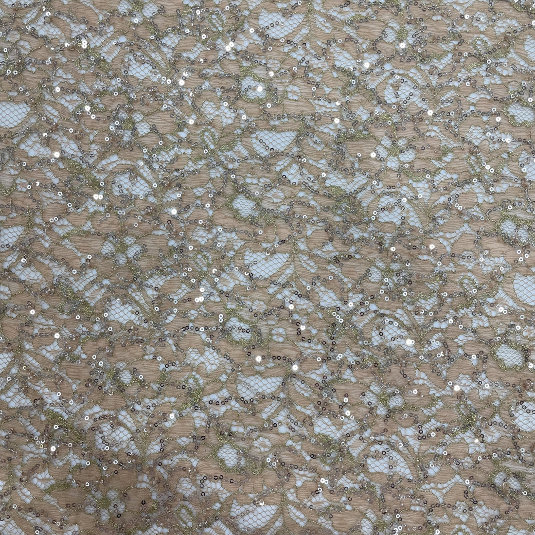 Beaded Chantilly Lace