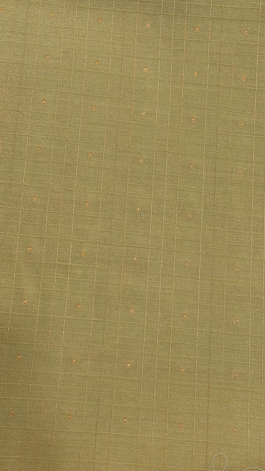 Golden Cotton Silk Dobby Fabric
