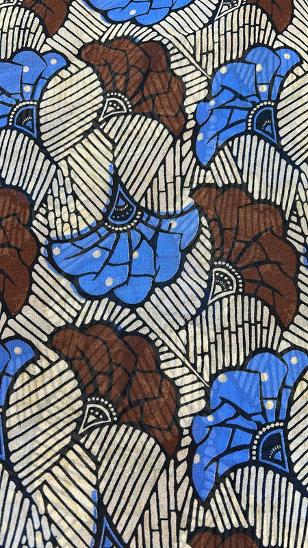 Georggete Abstract Print Fabric SFDS129