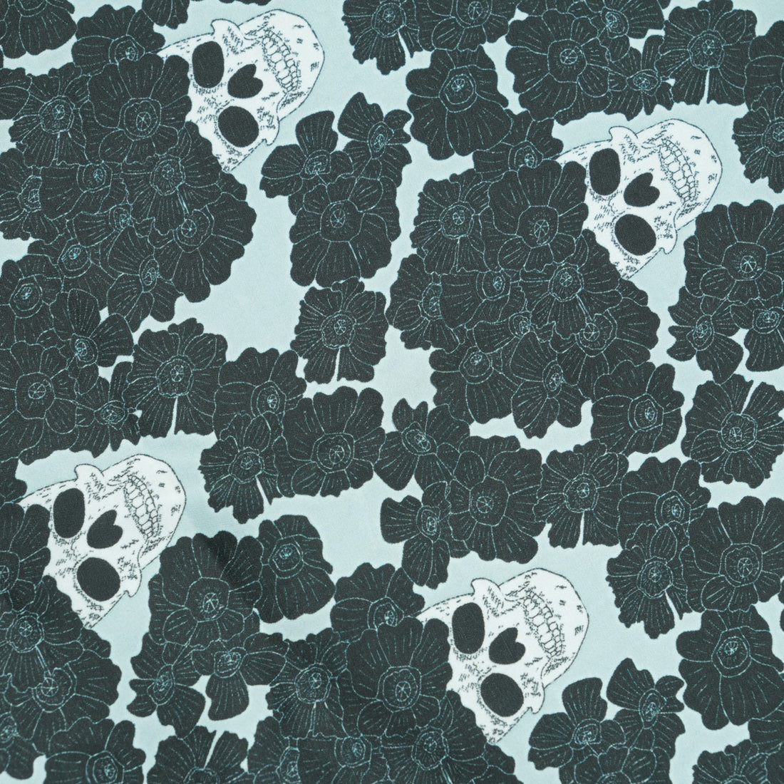 Vegan Silk Satin Print VSSP004