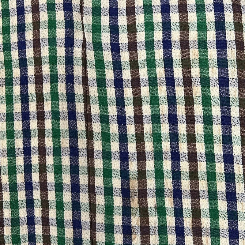 Poly Crepe Check Print SFDS235