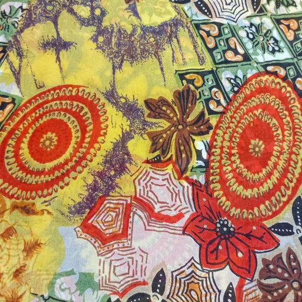 Missoni Garden Print On Silk Habutai 44 Inch SHPS06