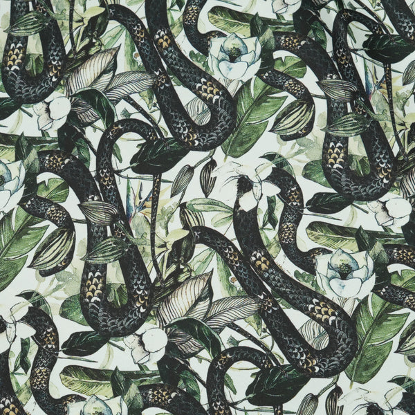 Vegan Silk Satin Print VSSP006